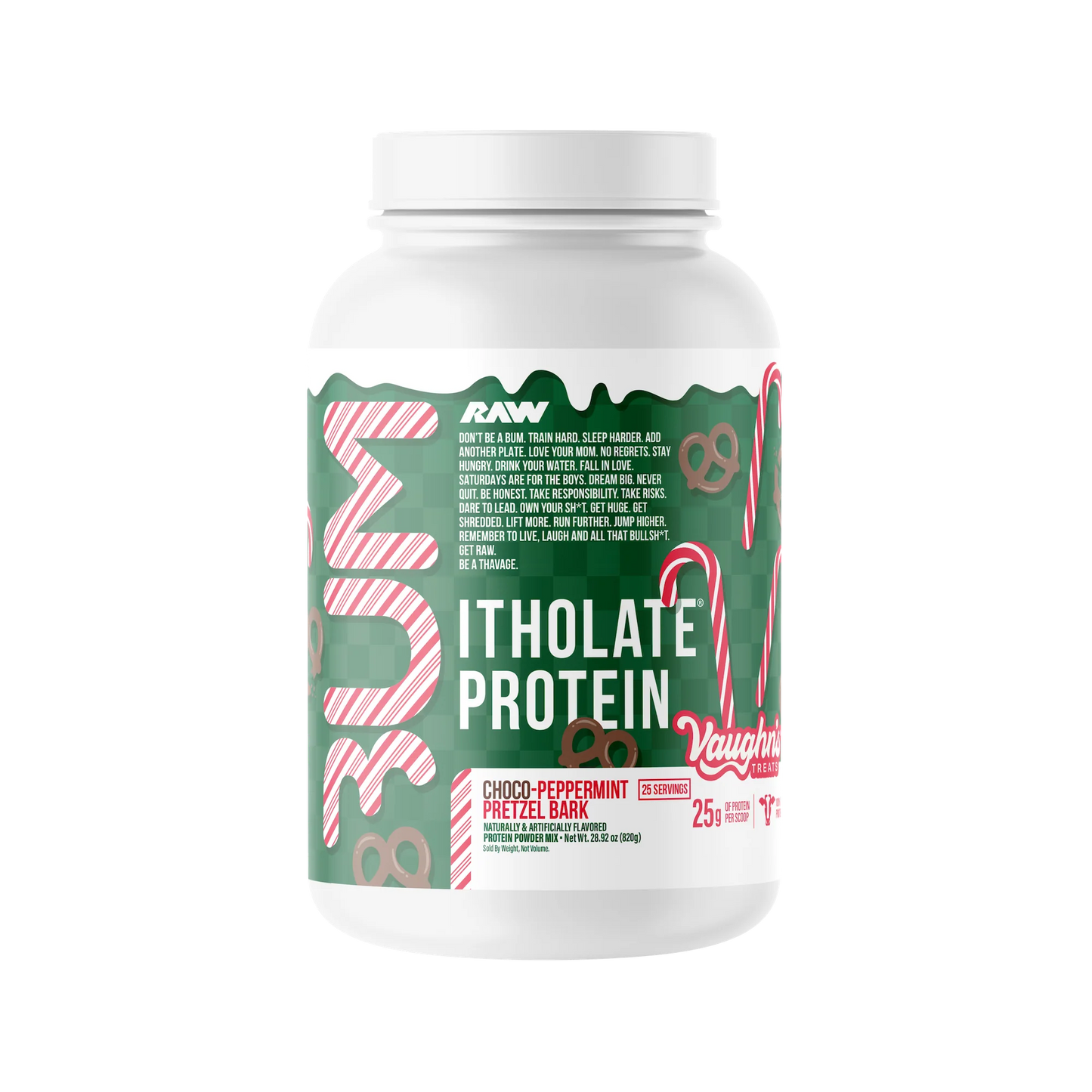 RAW Cbum ISO Protein Itholate 25 serv
