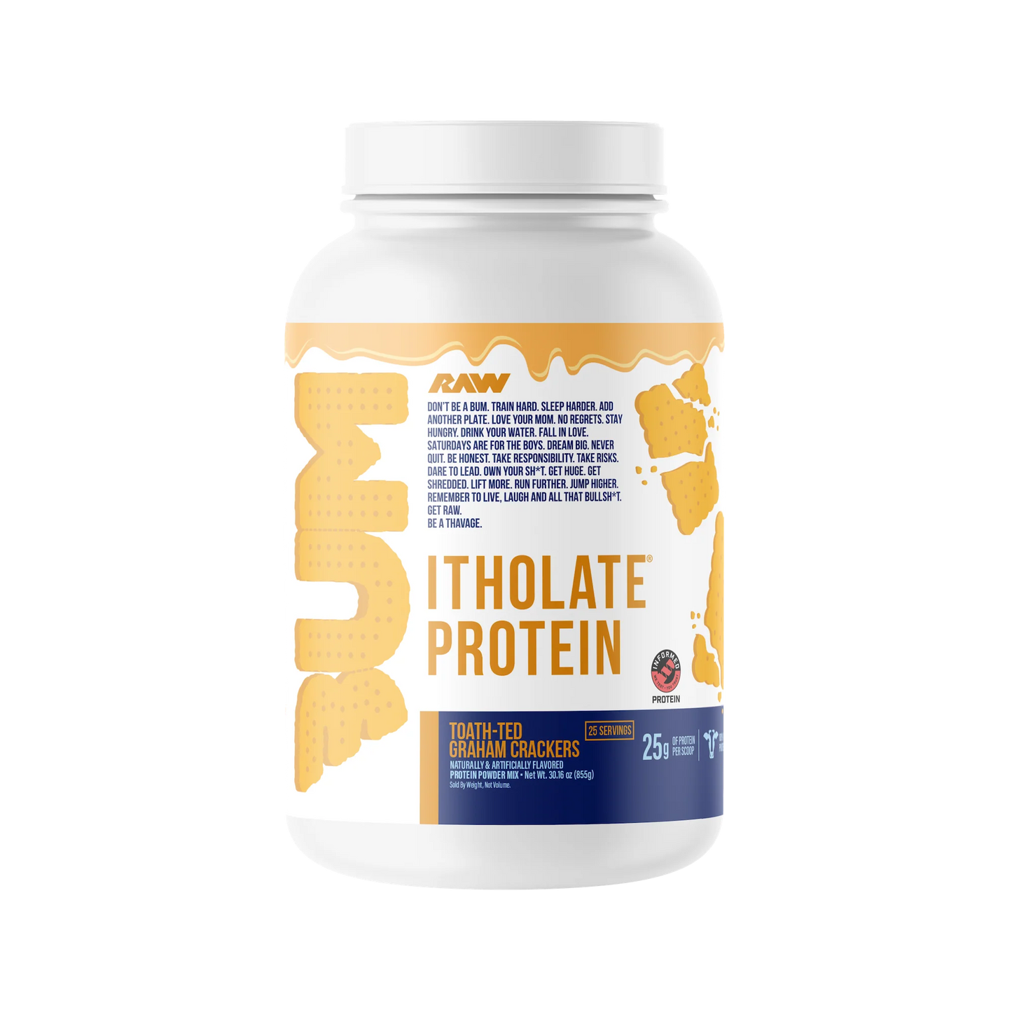 RAW Cbum ISO Protein Itholate 25 serv
