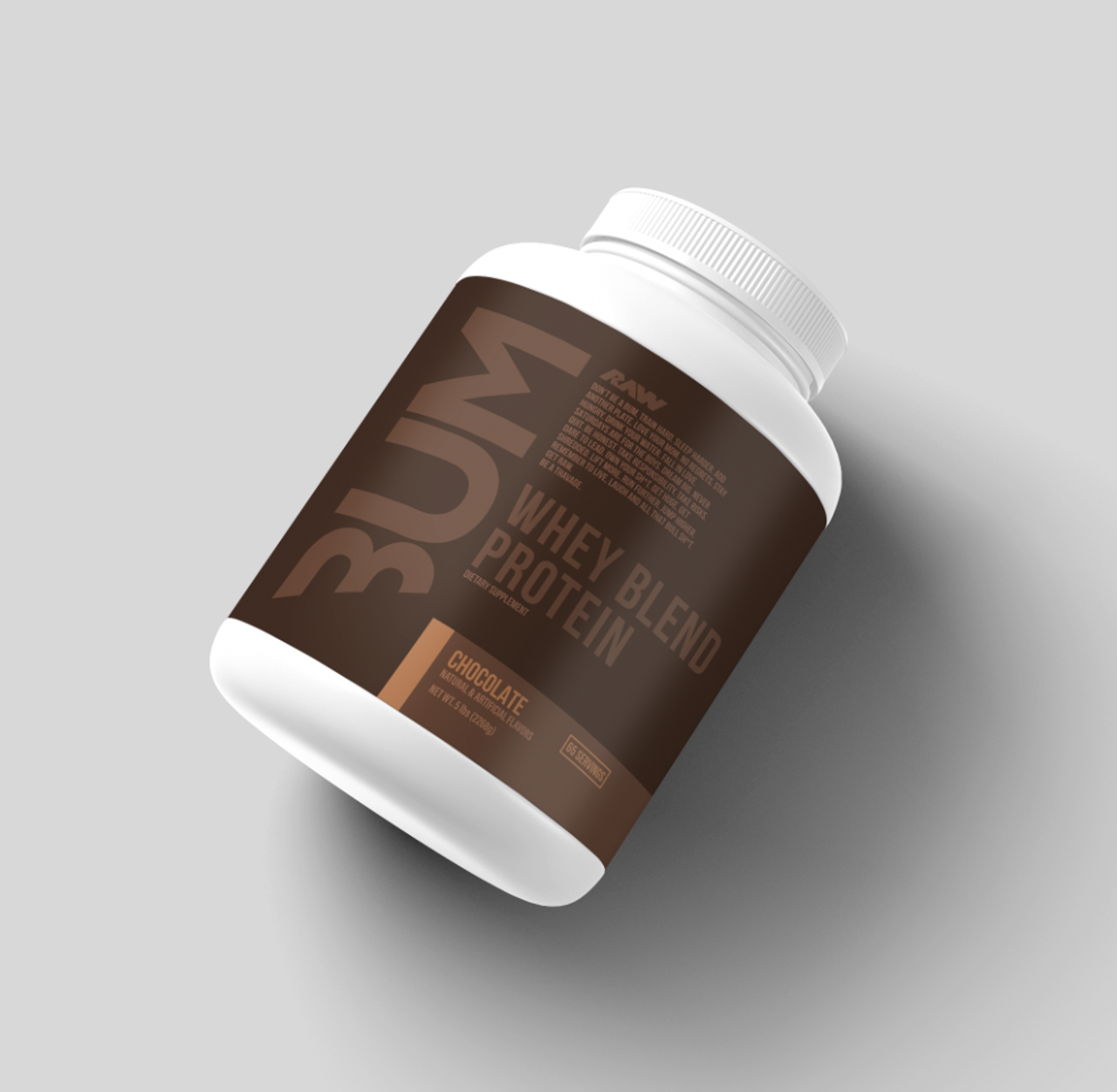 Raw Bum Whey Protein 5 lbs