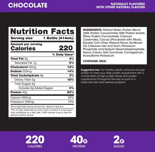 Optimum Nutrition Gold Std Protein 40 Grs Shake 14 Oz 24 Pack