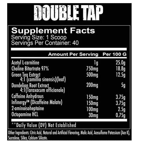 Double Tap Powder 40 serv