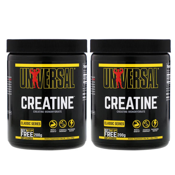 UNIVERSAL CREATINE POWDER 400g (PAQ DE 2 PIEZAS)