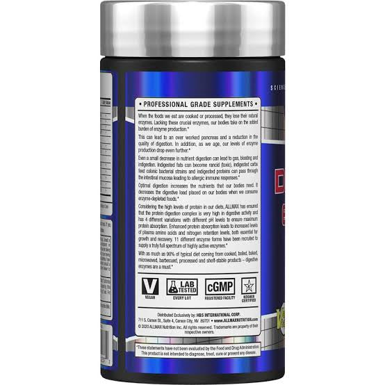 Enzimas digestivas 90 oct AllMax