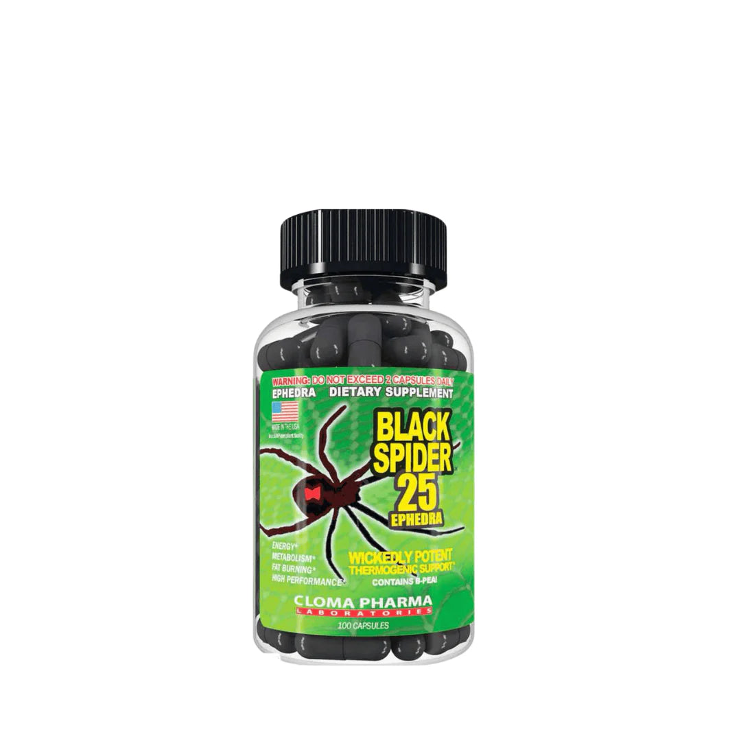 Black spider 100 caps