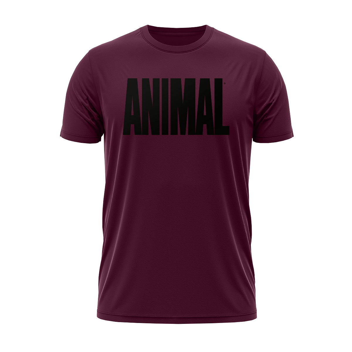 Animal maroon premium tee