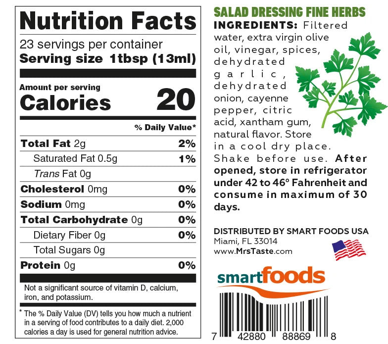 Mr. Taste Salad Dressing