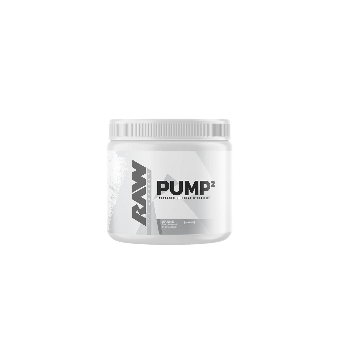 RAW PUMP2 SQUARED 20 SERV UNFLAVORED