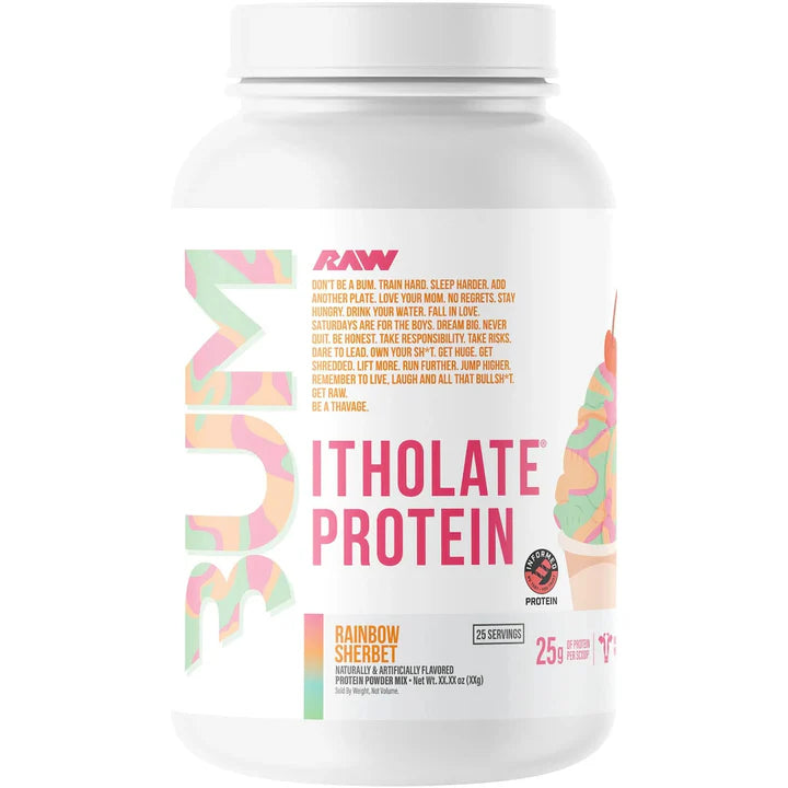 RAW Cbum ISO Protein Itholate 25 serv