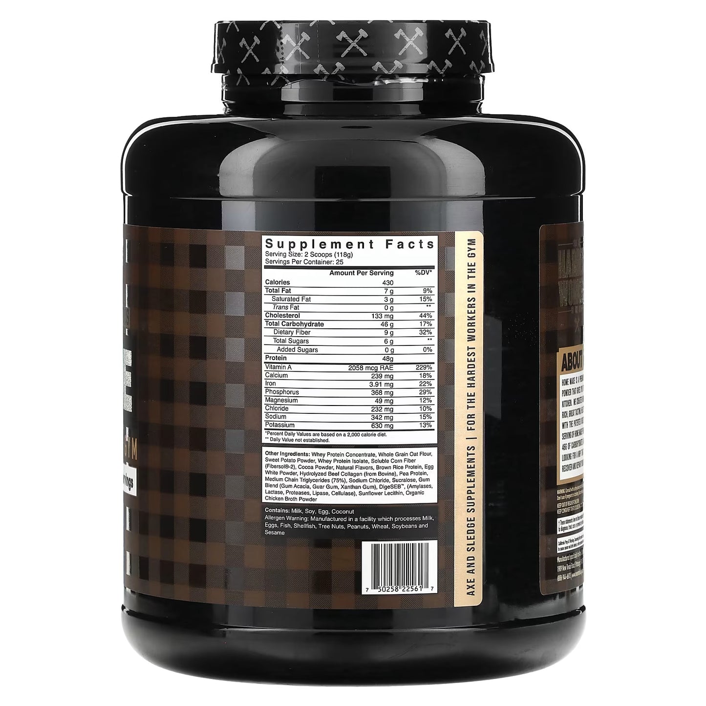 Axe & Sledge Supplements - Home Made Meal Replacement