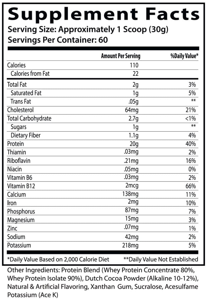 Insane 100 % Whey 4.4 lbs