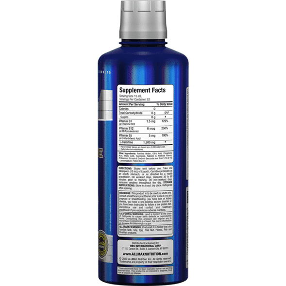 Liquid L-Carnitine AllMax 473 ml