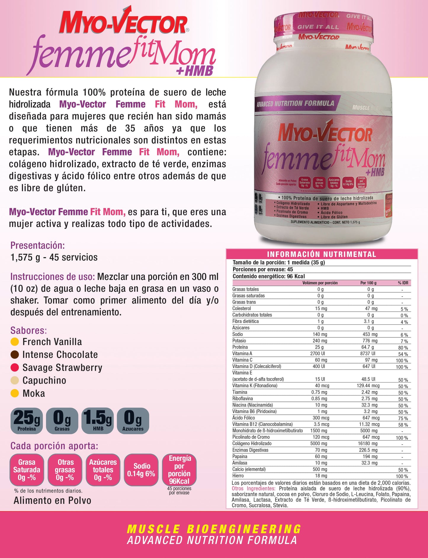 Myo Femme Fit Mom+HMB