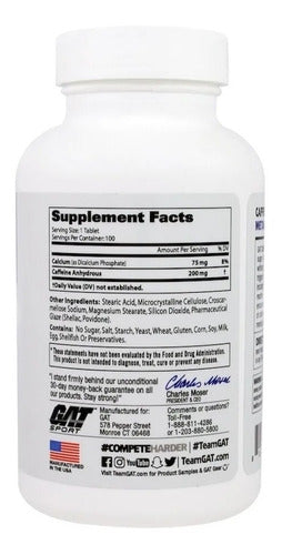 Cafeína GAT 200 mg