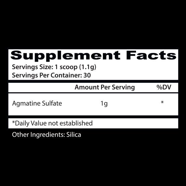 Agmatine Sulfate Insane
