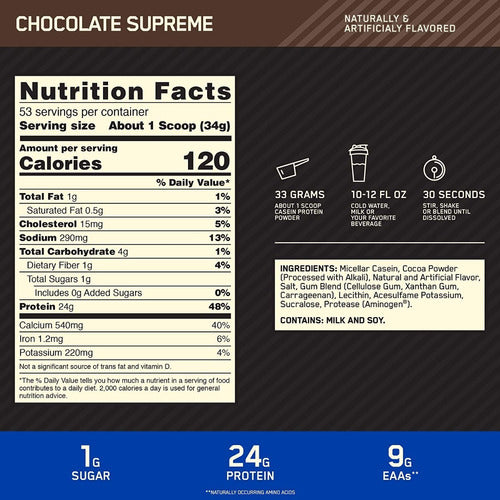 100% Gold Standard Casein