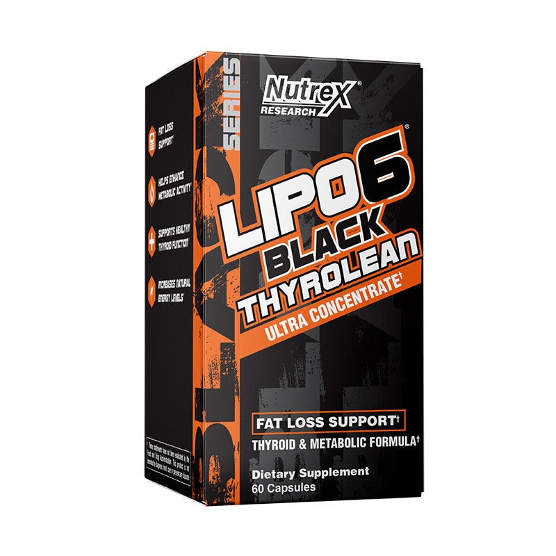 Nutrex Lipo 6 black UC Thyrolean 60 Caps