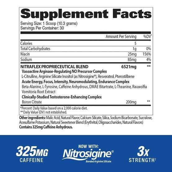 Gat Nitraflex Advanced Formula 30 Serv