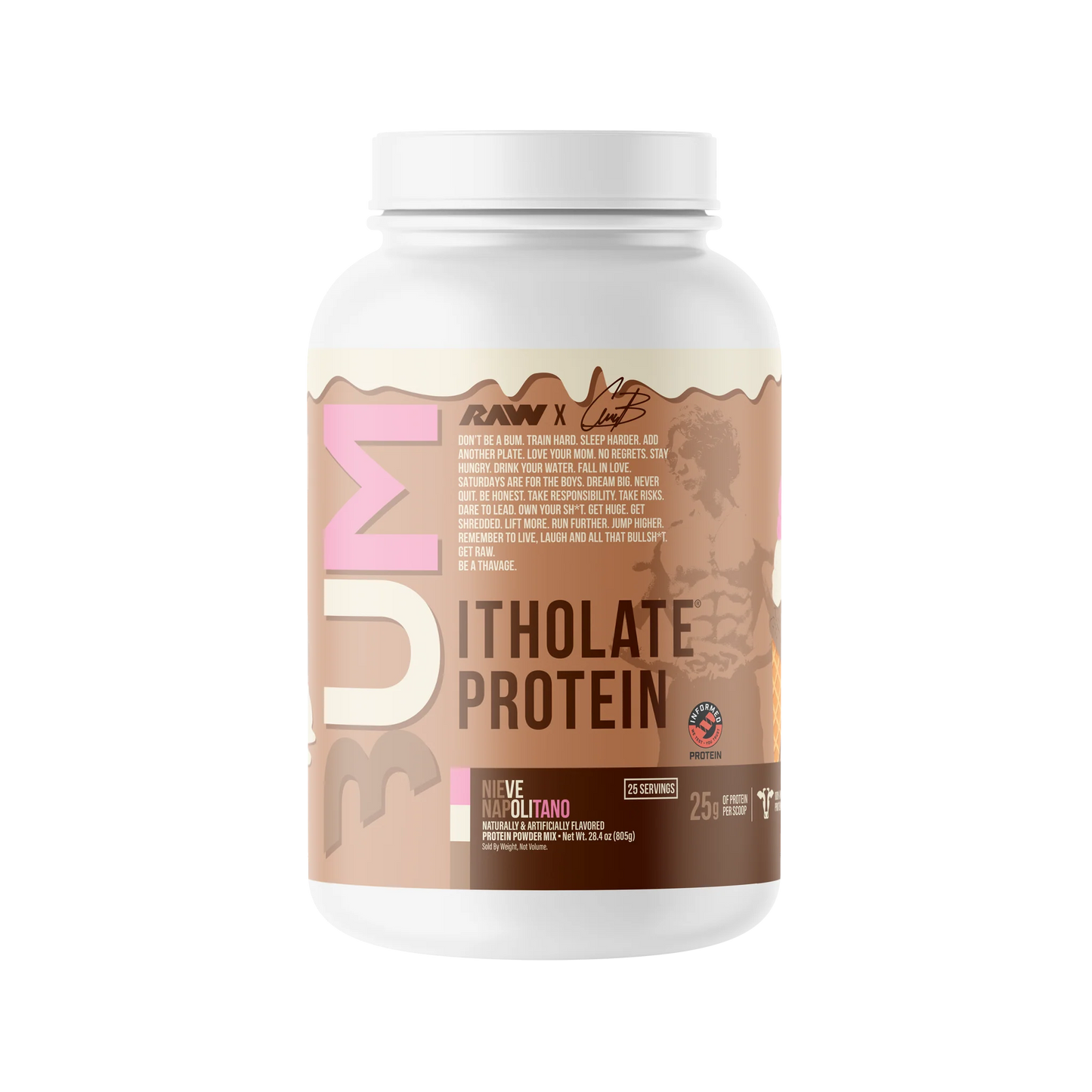 Raw Cbum Itholate 25 Serv