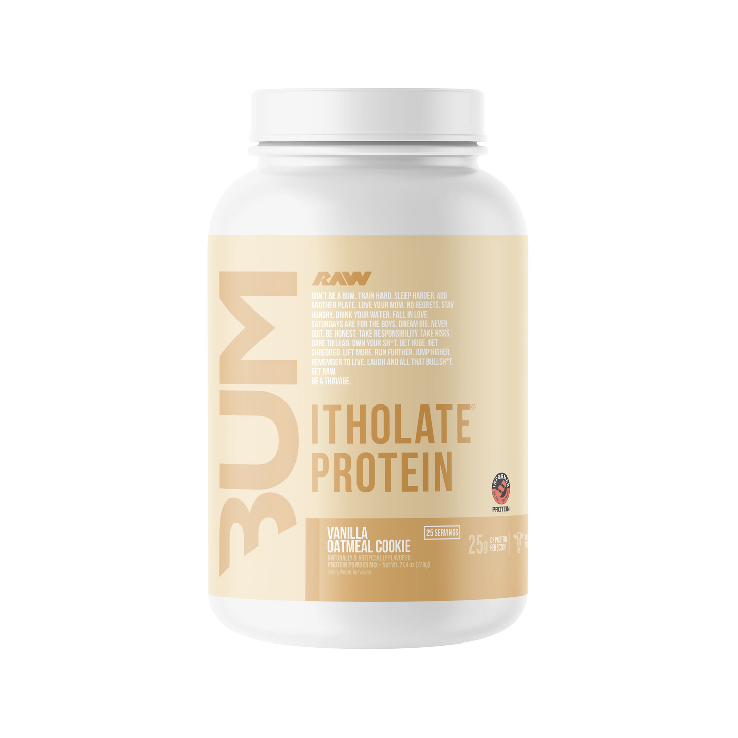 Raw Cbum Itholate 25 Serv