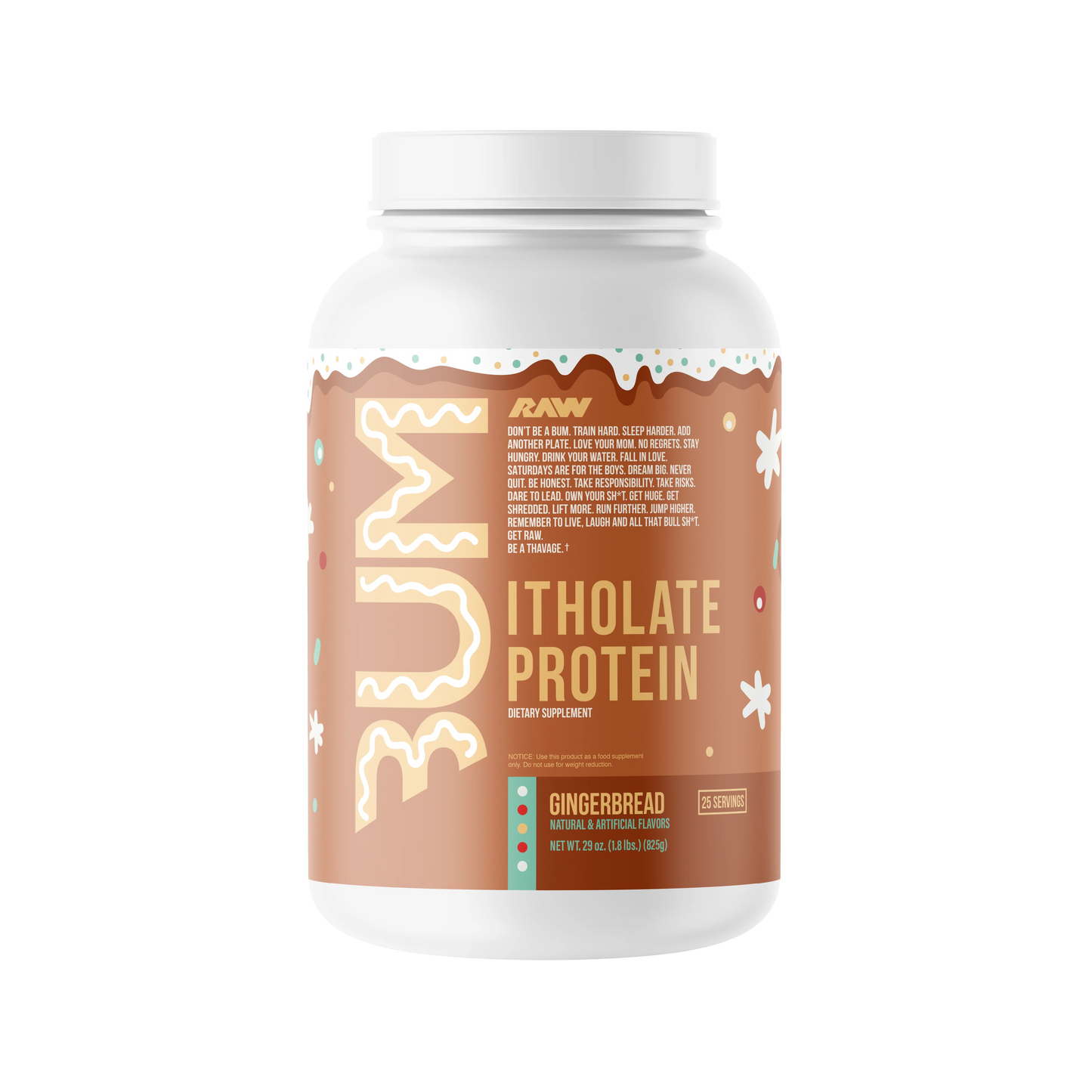 Raw Cbum Itholate 25 Serv