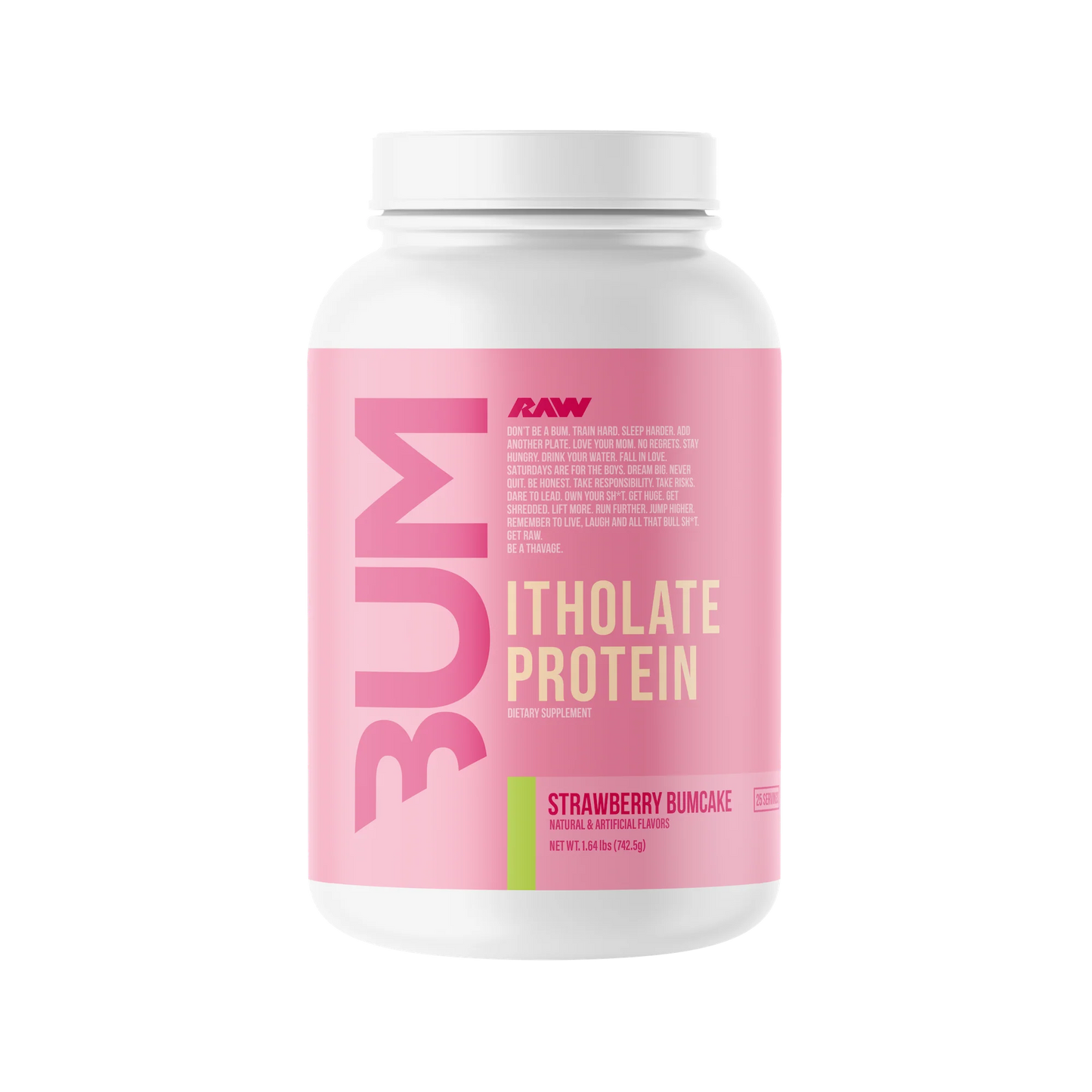 Raw Cbum Itholate 25 Serv