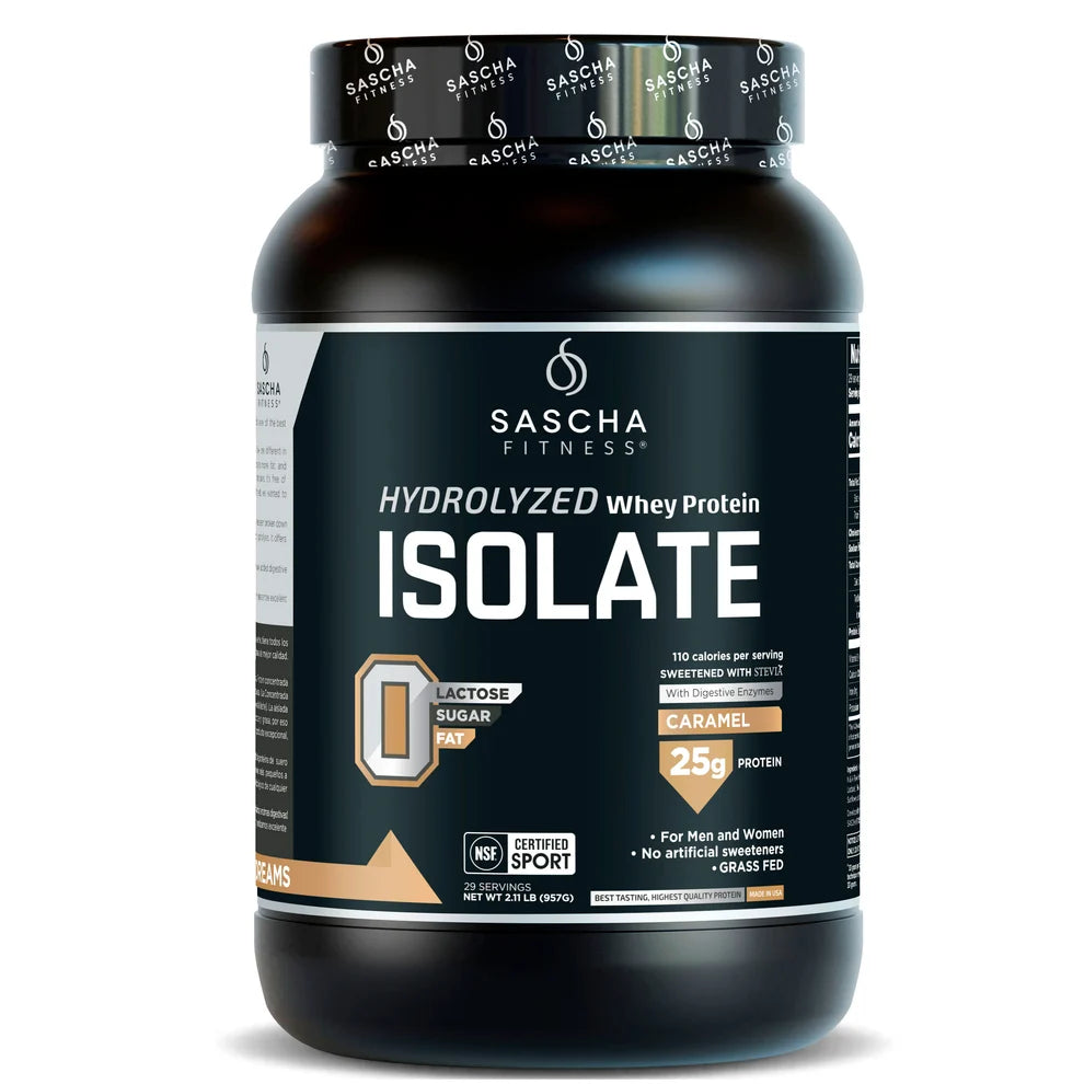 SASCHA FITNESS HYDROLYZED WHEY PROTEIN ISOLATE