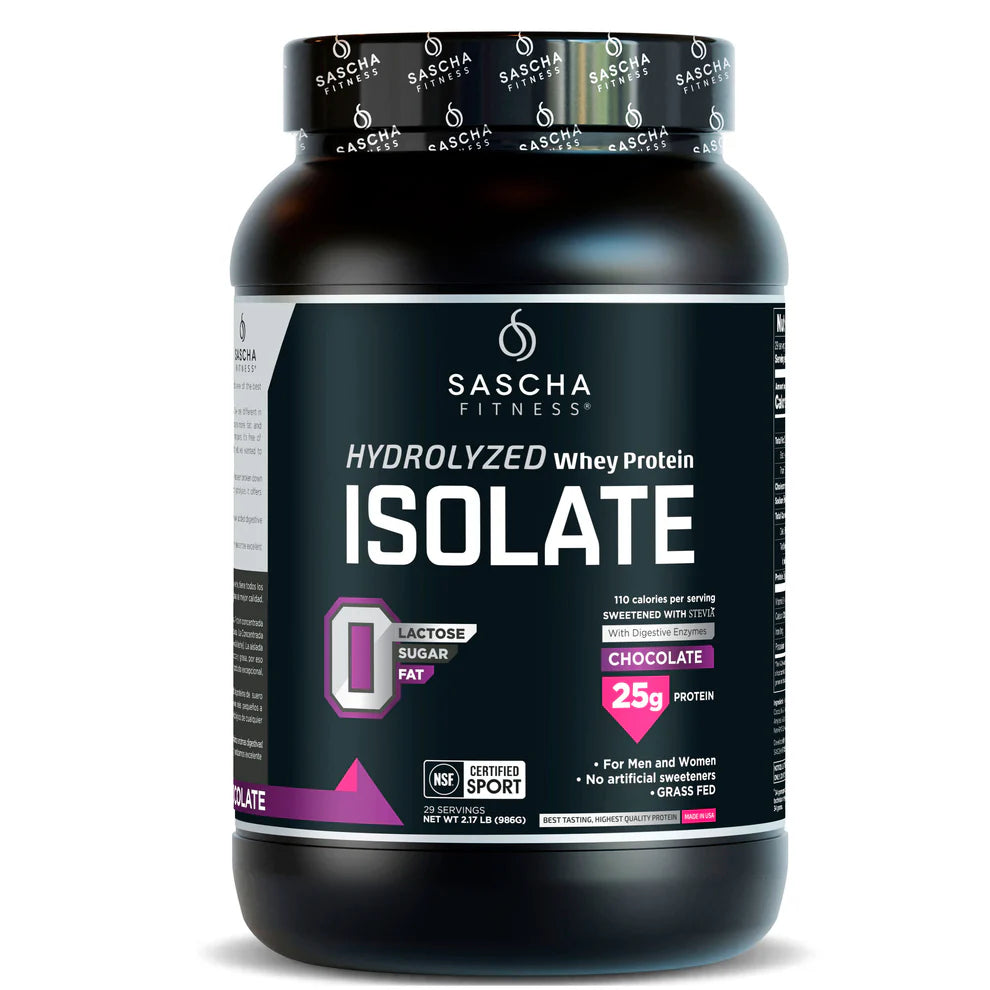 SASCHA FITNESS HYDROLYZED WHEY PROTEIN ISOLATE