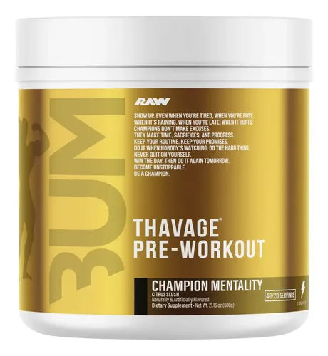 Bum Thavage Pre-Workout