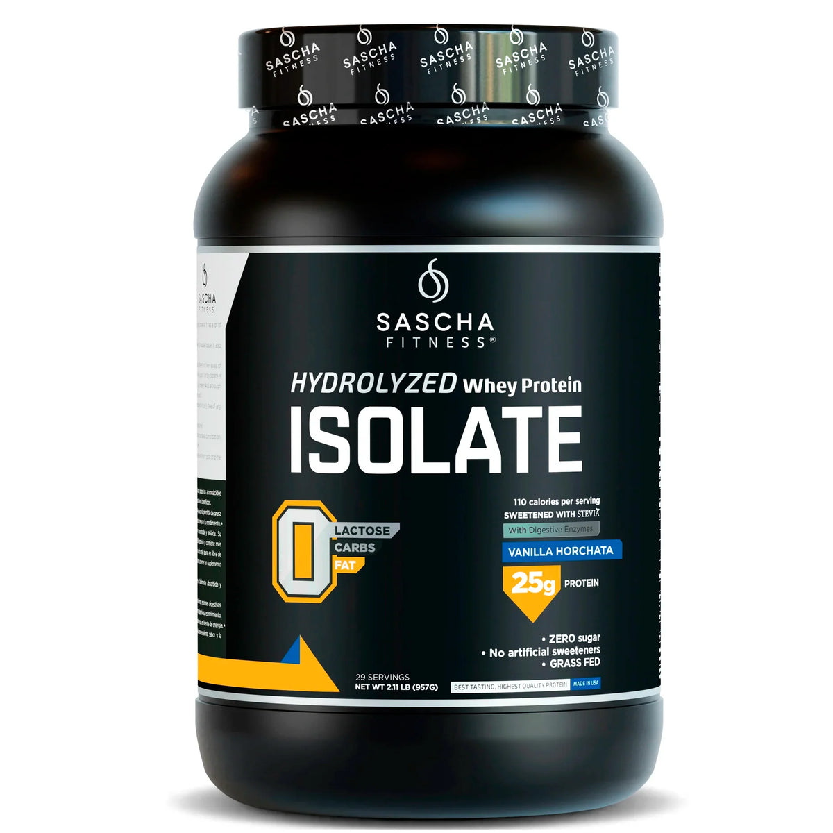 SASCHA FITNESS HYDROLYZED WHEY PROTEIN ISOLATE