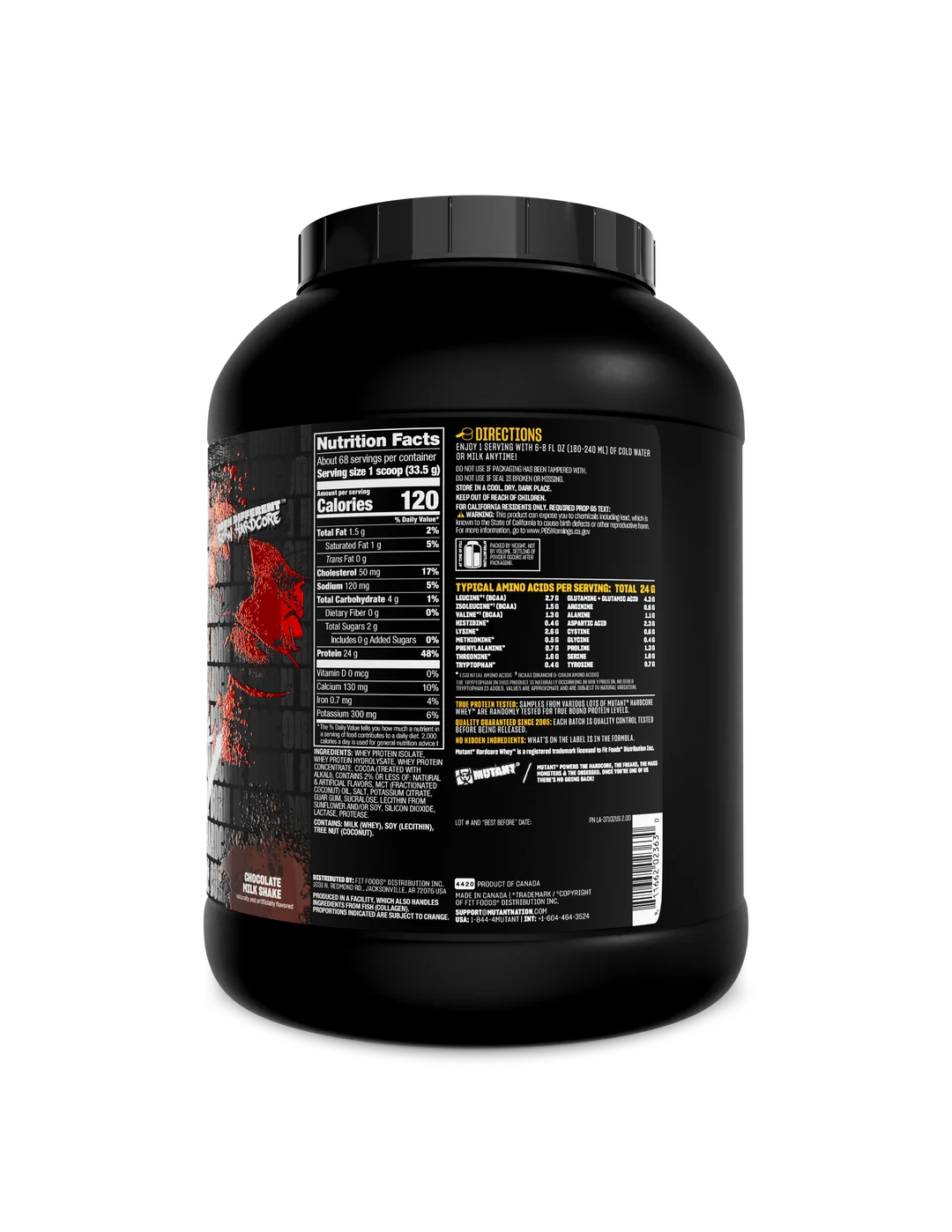Mutant Hardcore Whey