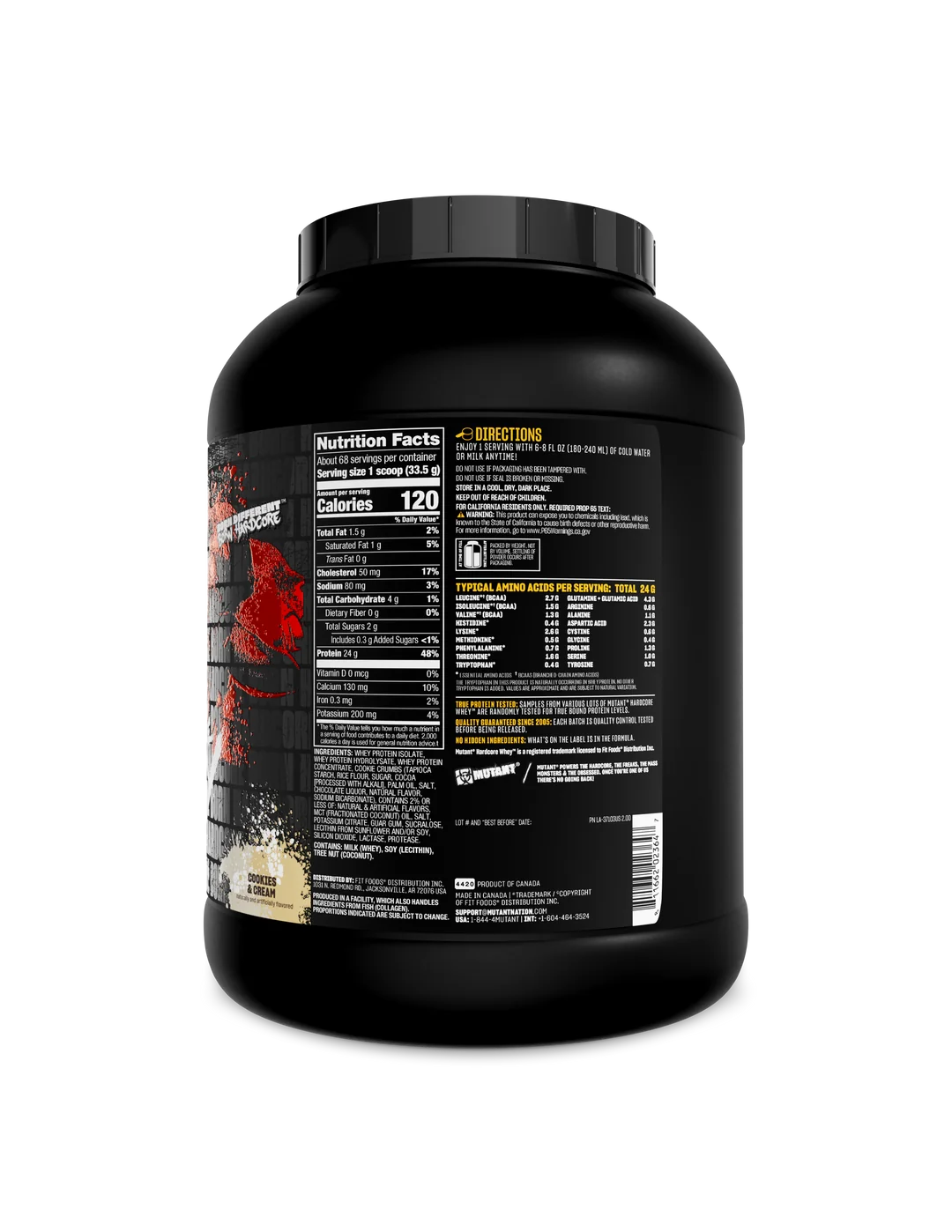 Mutant Hardcore Whey