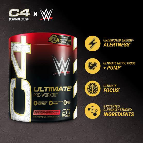 C4 Ultimate Pre-workout X WWE