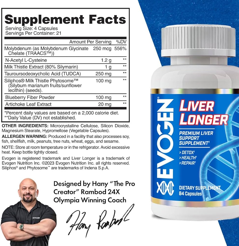 Evo Liver Longer 84 caps