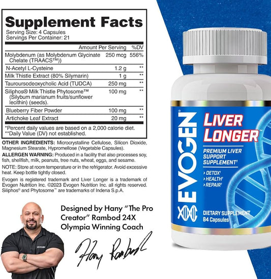 Evo Liver Longer 84 caps