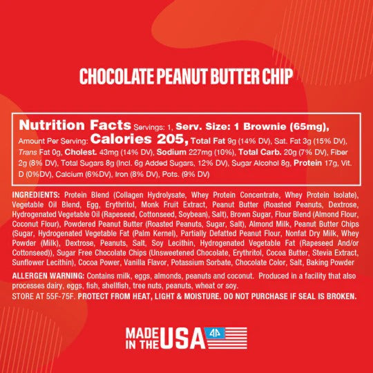 ALPR Prime bites brownies 12 pz