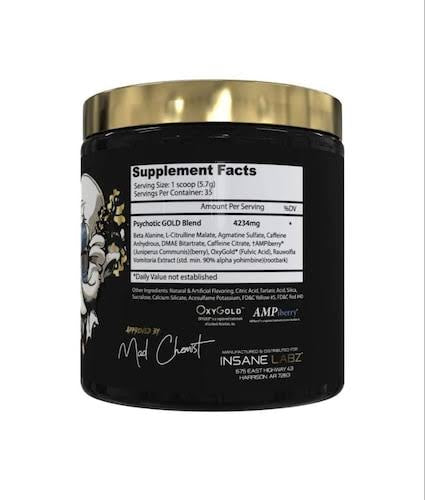 Psychotic gold 35 serv