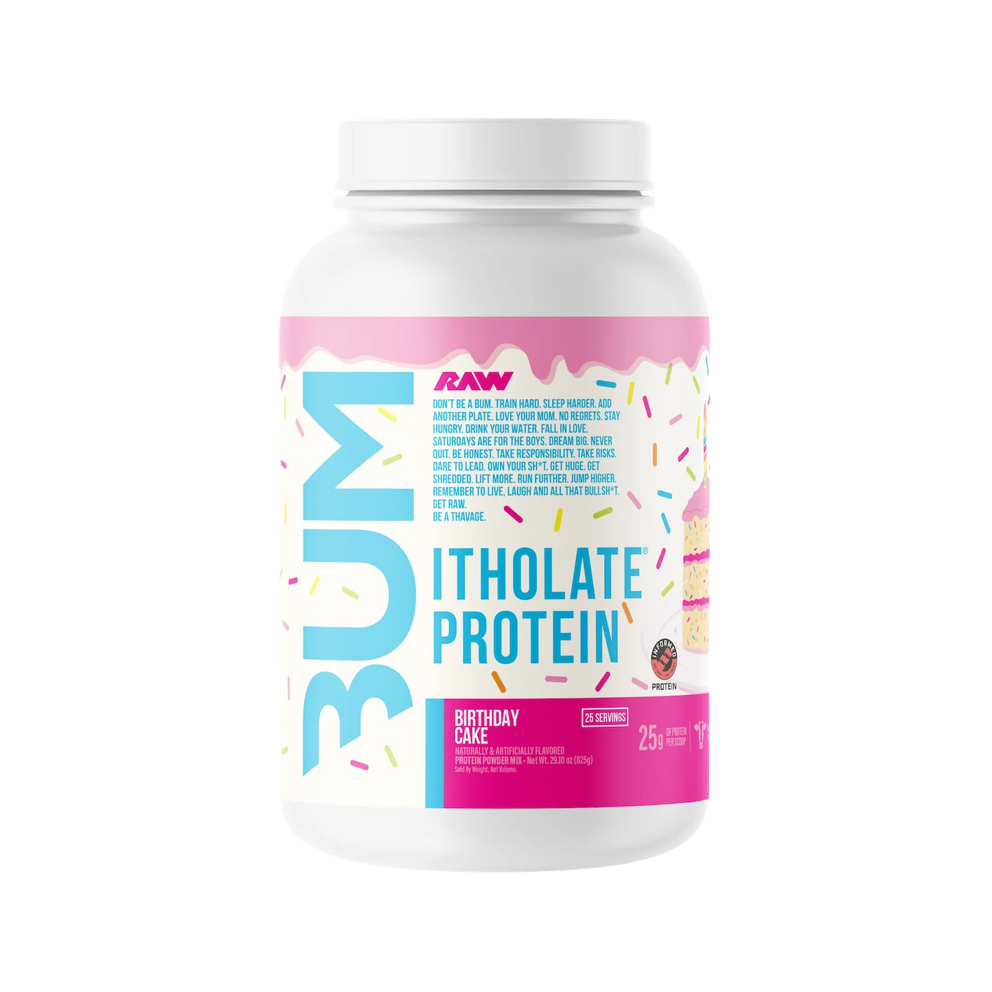 Raw Cbum Itholate 25 Serv