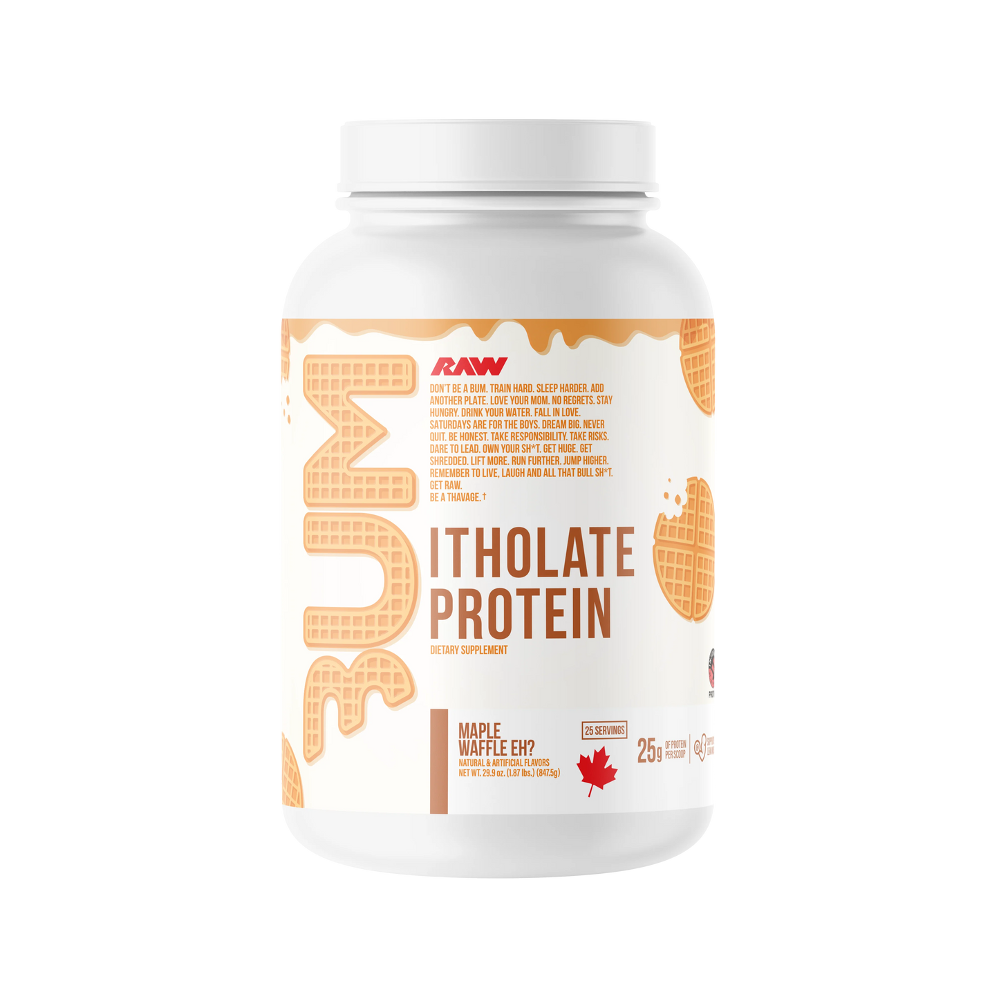 Raw Cbum Itholate 25 Serv