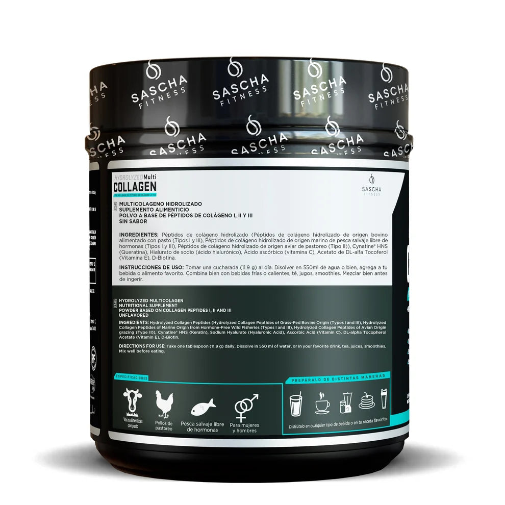 Sascha Fitness Multi collagen 35 servicios