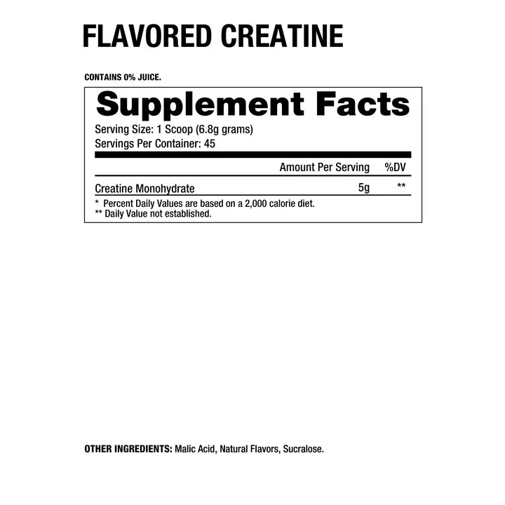 Creatina Dragon Pharma con sabor