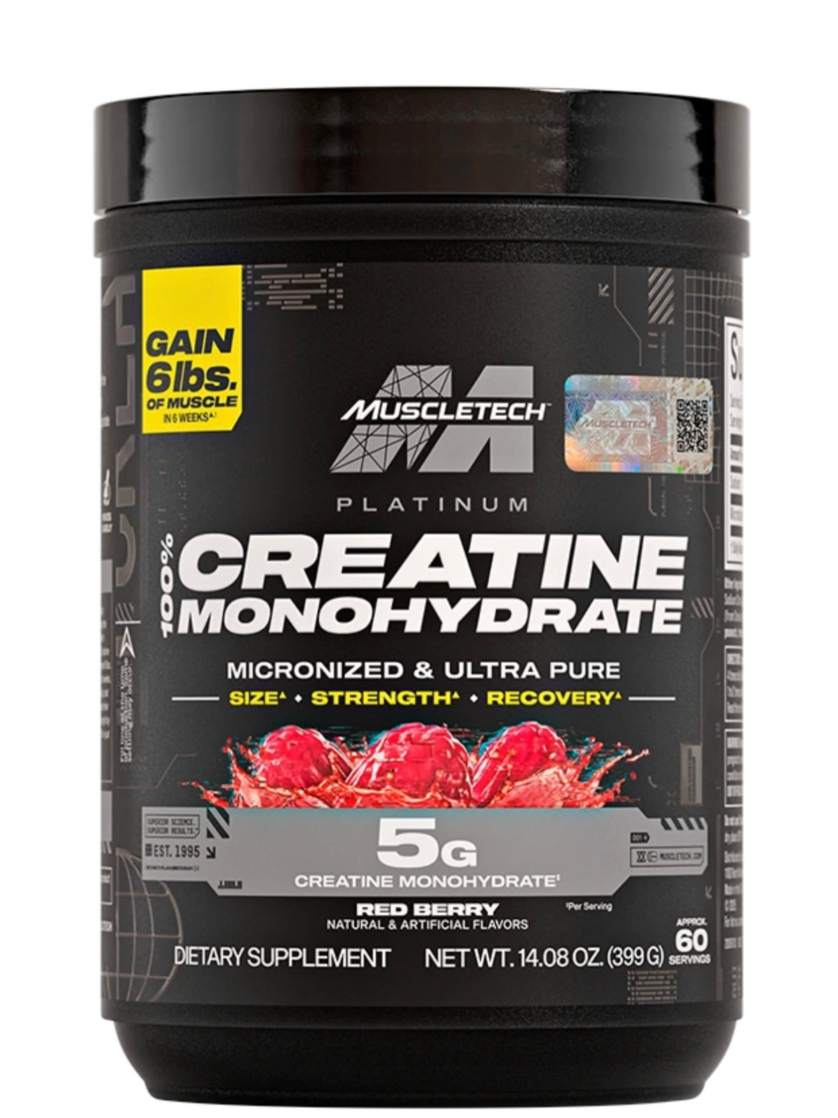 Platinum Creatine con Sabor 60 servicios