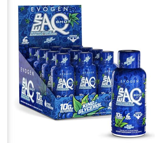 EVOGEN EVP AQ LIQUID PUMP SHOT 12 PACK