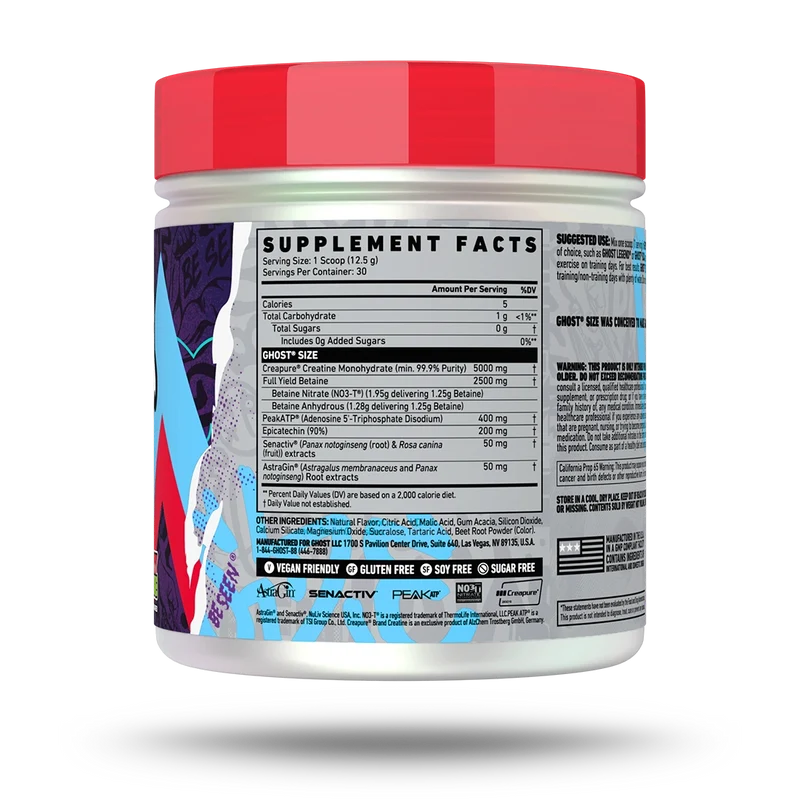 GHOST SIZE MUSCLE BUILDER ® 30 SERV