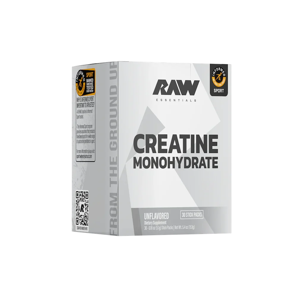RAW Creatina 30 stick box