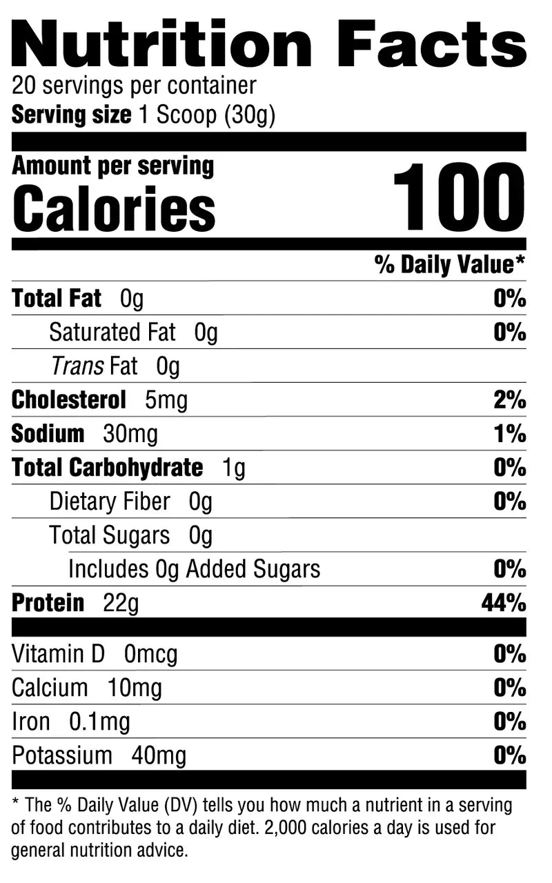 Ryse Clear Protein 20 servicios