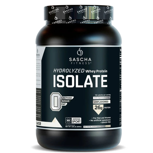 SASCHA FITNESS HYDROLYZED WHEY PROTEIN ISOLATE