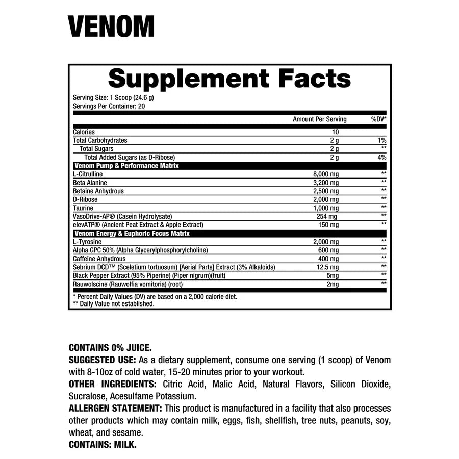 Venom Fully Loaded Dragon Pharma