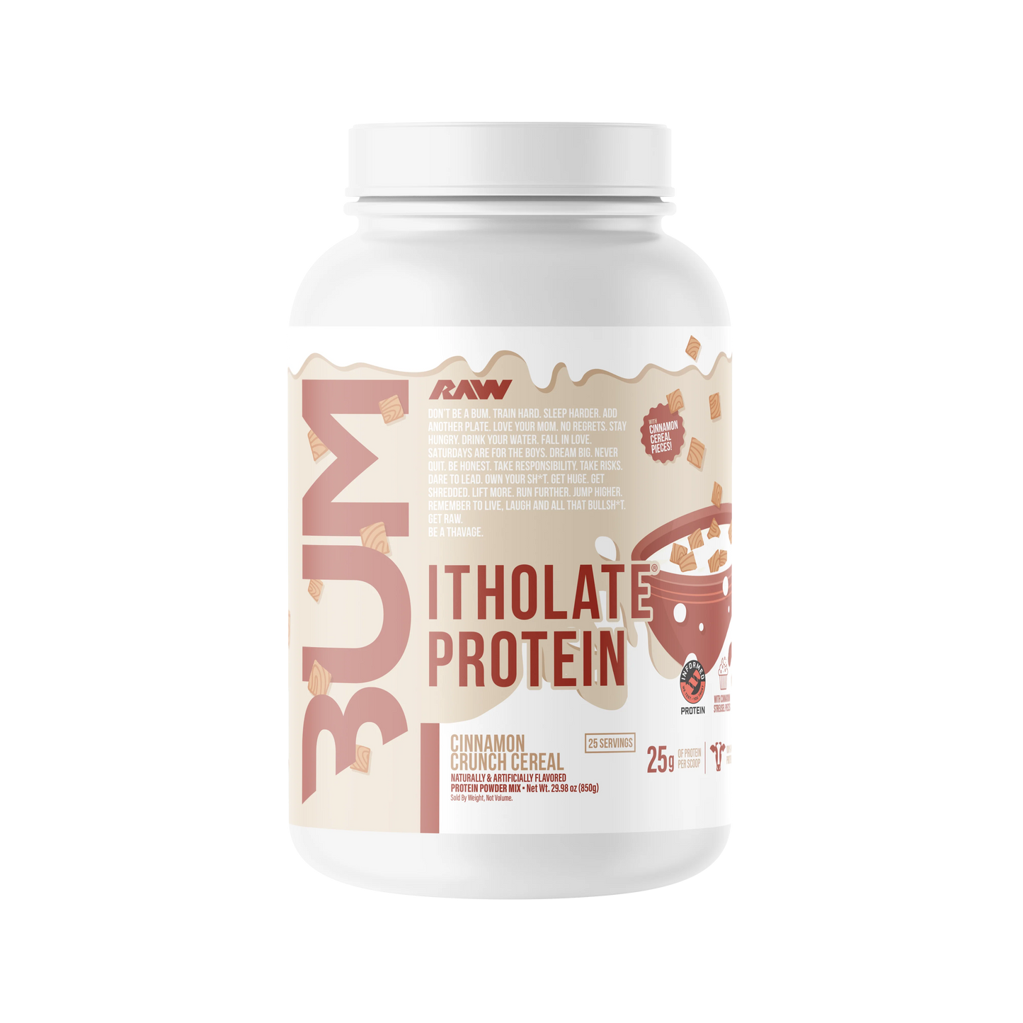 Raw Cbum Itholate 25 Serv