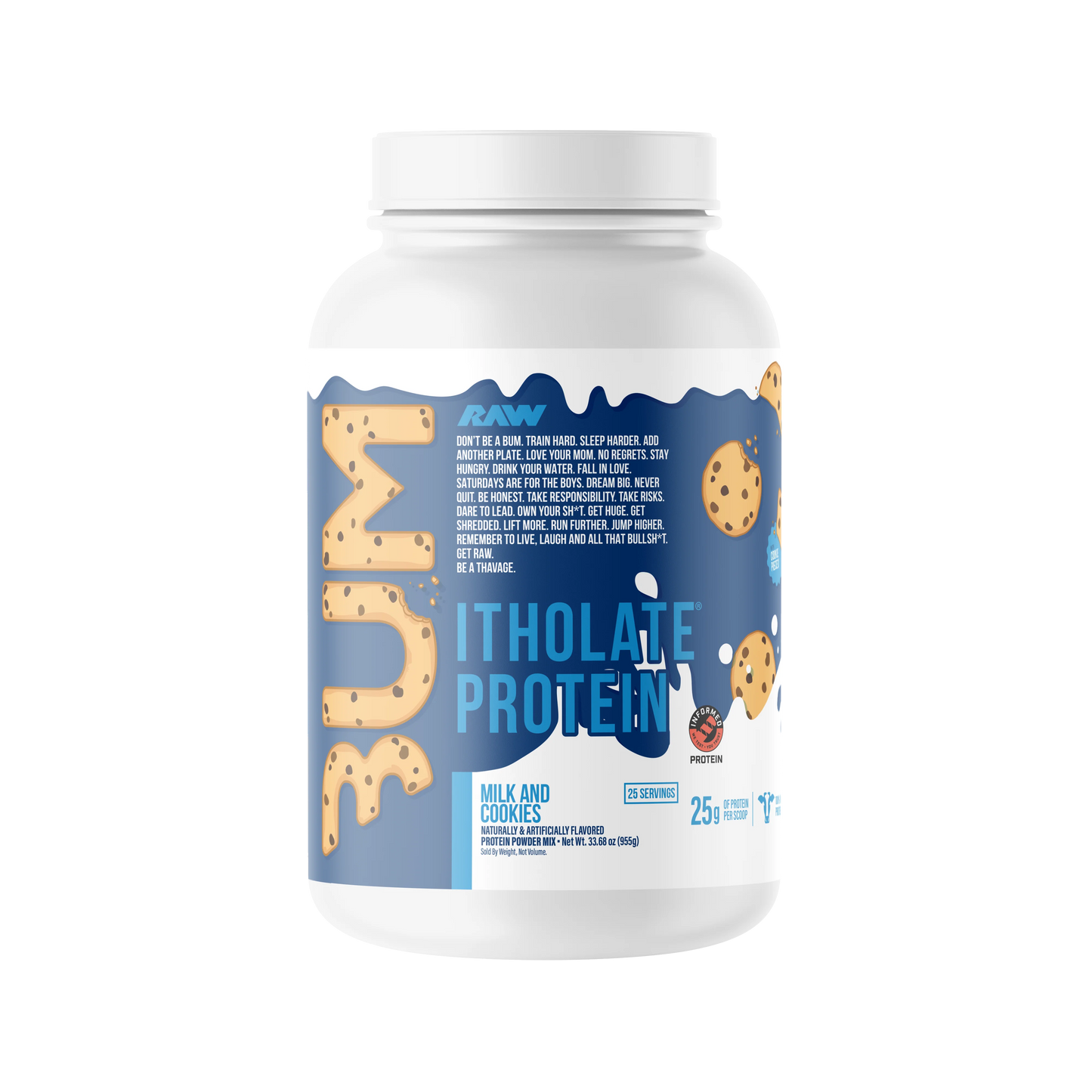 Raw Cbum Itholate 25 Serv