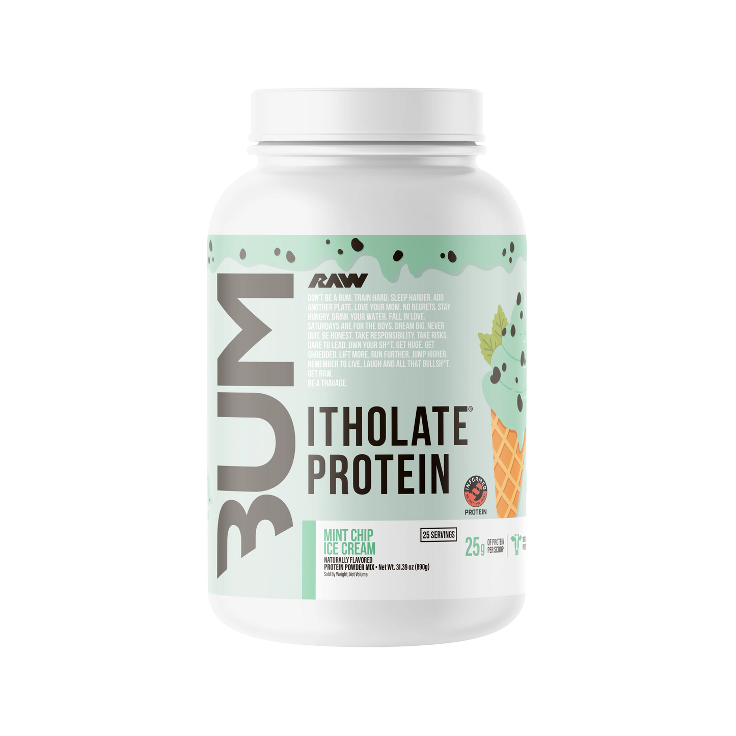 Raw Cbum Itholate 25 Serv